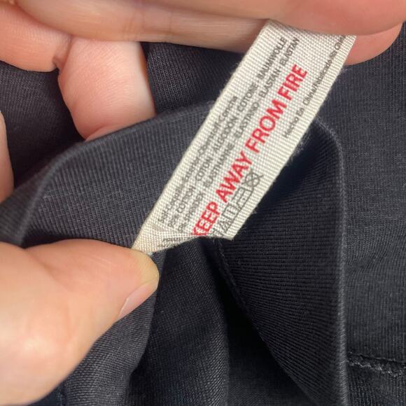 Free People Wear it Out Tank in Black with Flower Bow SIZE XL - Picture 5 of 6